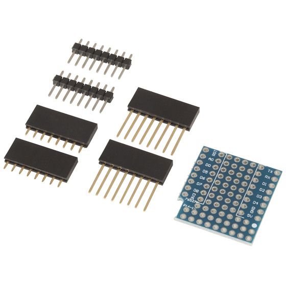 Arduino Compatible Wi-Fi Mini Prototyping Shield – for XC3802 Main Board | Jaycar XC3850