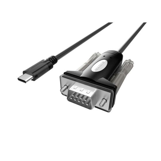 Jaycar USB-C to DB9 RS-232 Serial Converter, 1.5m – XC4100