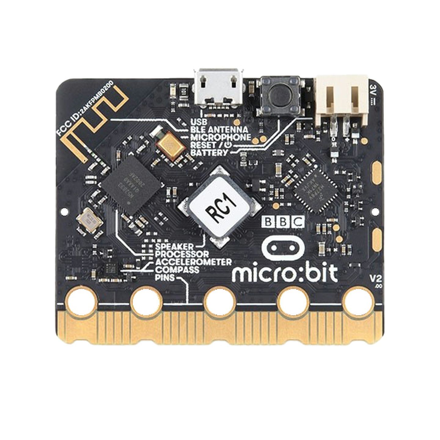 BBC micro:bit V2 Go Development Board Bundle