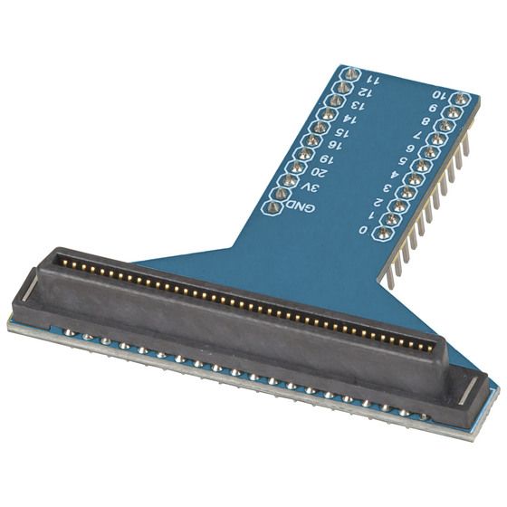 DuinoTech BBC micro:bit T-Adapter Shield – All 23 Pins, Breadboard Ready