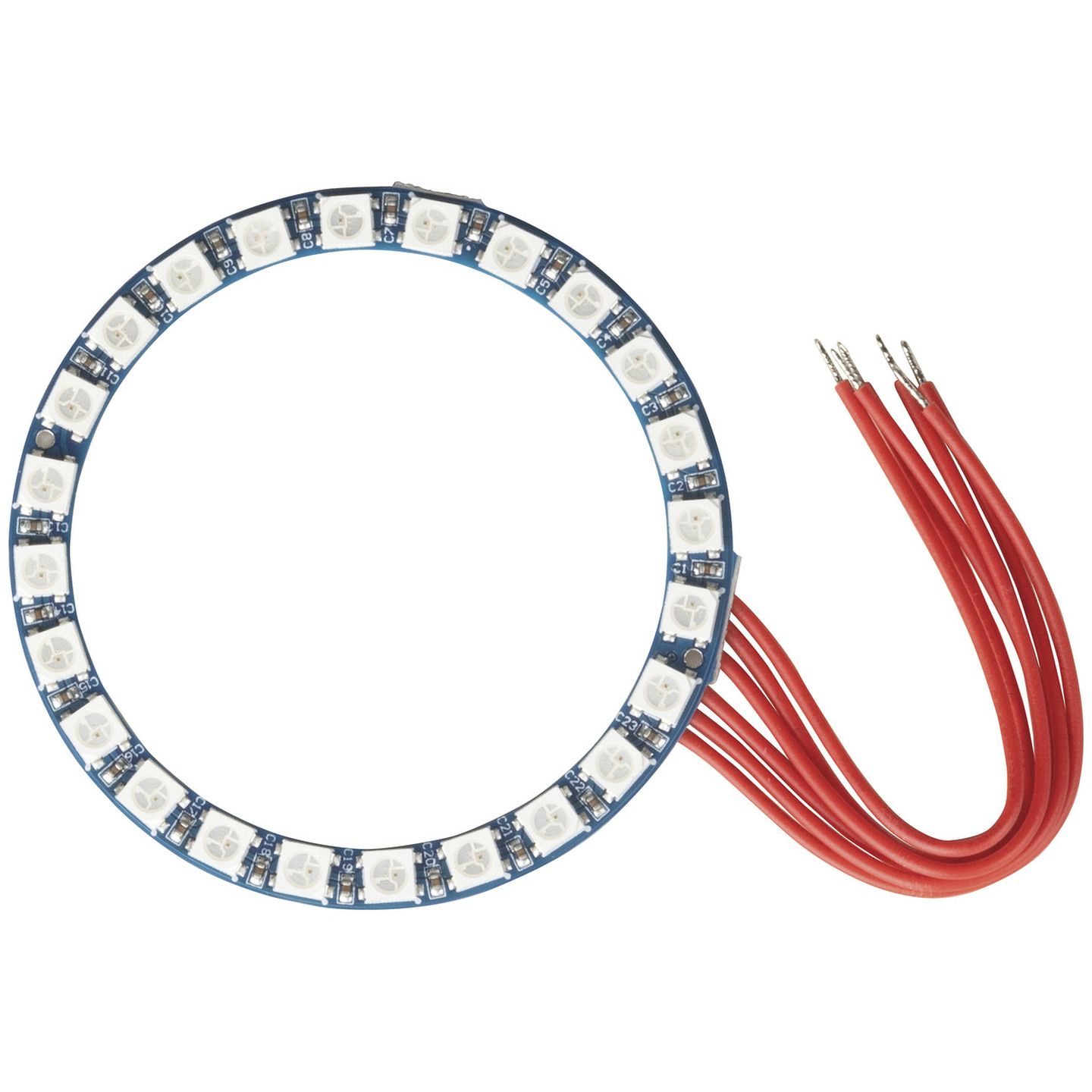 Arduino Compatible WS2812B RGB LED Circular Strip