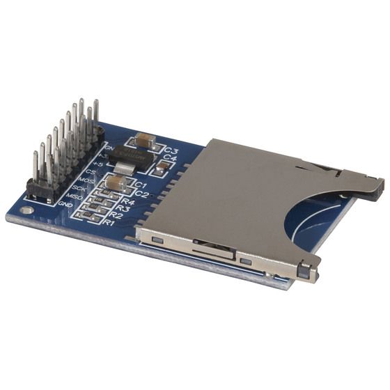 Arduino Compatible SD Card Interface Module – Jaycar XC4386