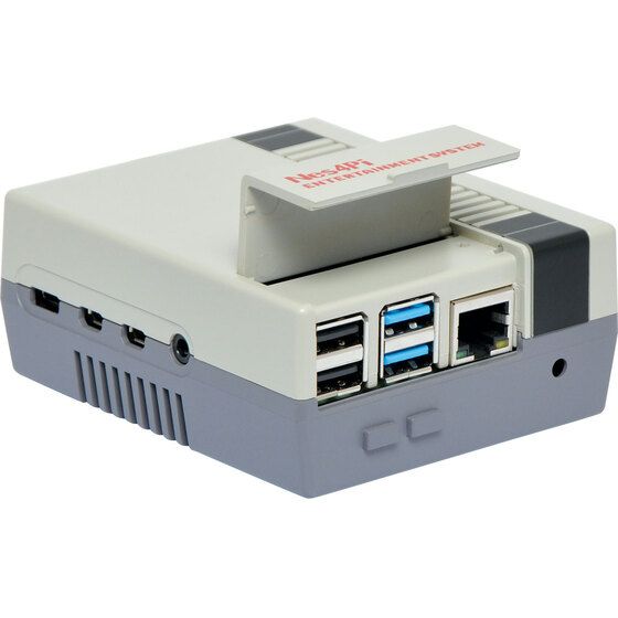 DuinoTech Retro NES Gaming Case for Raspberry Pi 4 | JAYCAR