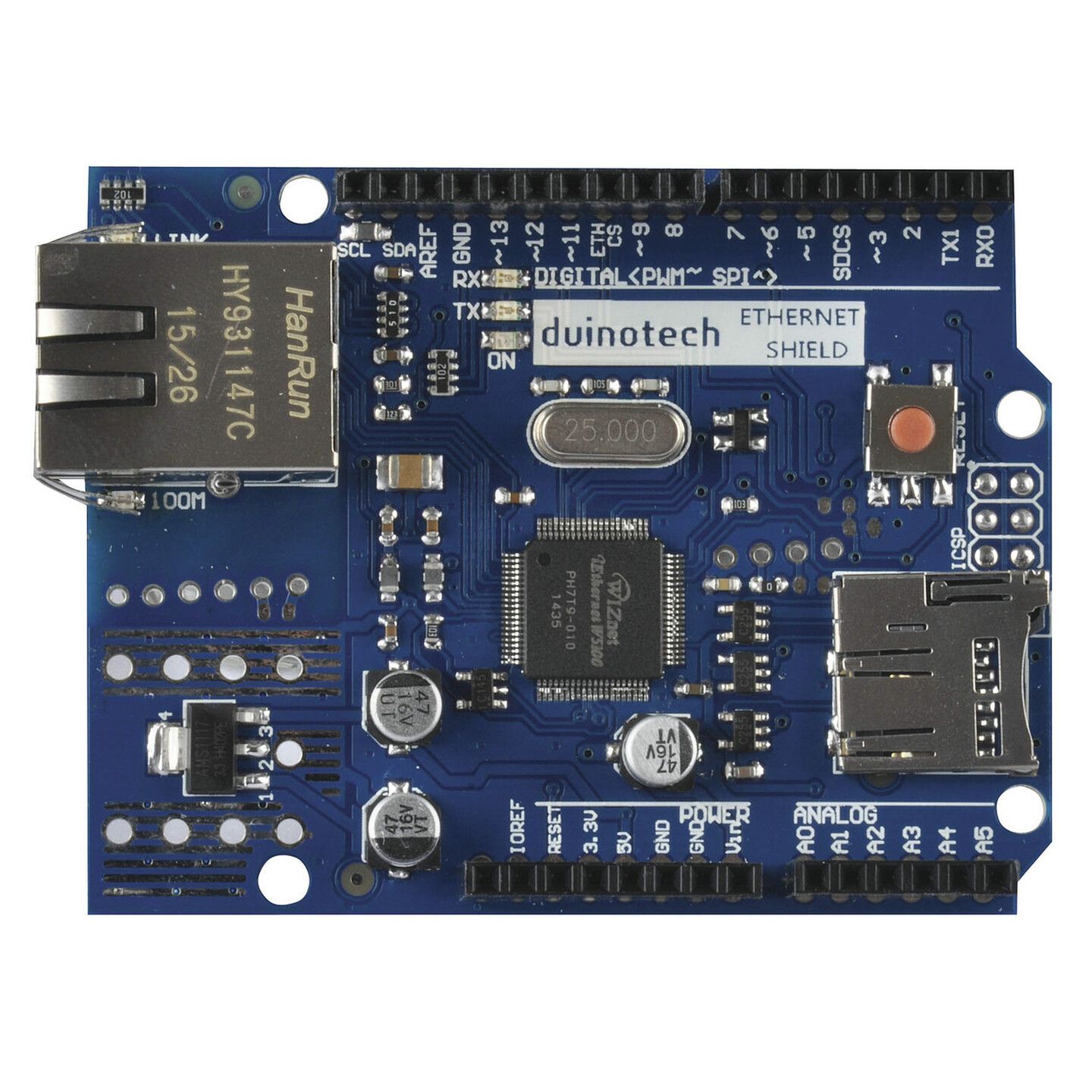 Arduino Compatible Ethernet Expansion Shield