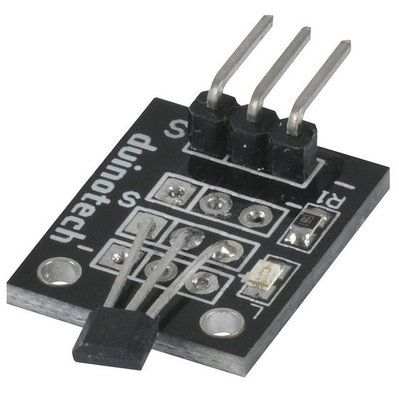 Jaycar DuiNotech Arduino-Compatible Hall Effect Sensor – 4.5–28VDC, Schmitt-Trigger Output