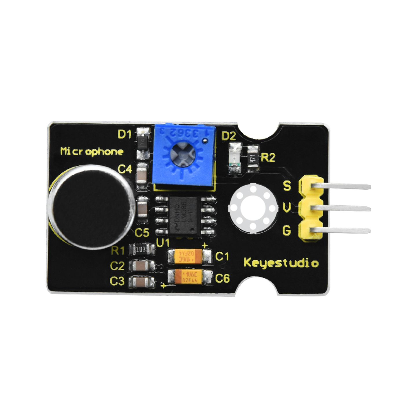 Arduino Compatible Microphone Sound Sensor Module