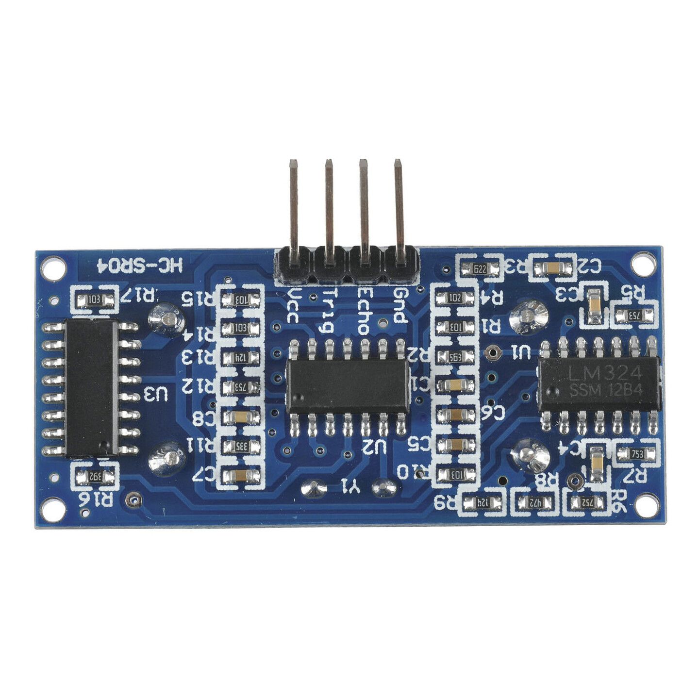 Arduino Compatible Dual Ultrasonic Sensor Module.