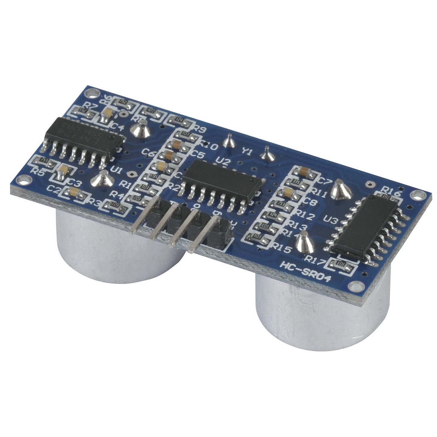 Arduino Compatible Dual Ultrasonic Sensor Module.