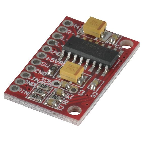 Arduino Compatible 2 x 3W Stereo Audio Amplifier Module