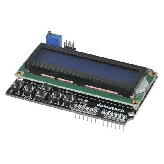 DuinoTech Arduino Compatible 2 x 16 LCD Display with Keypad Controller