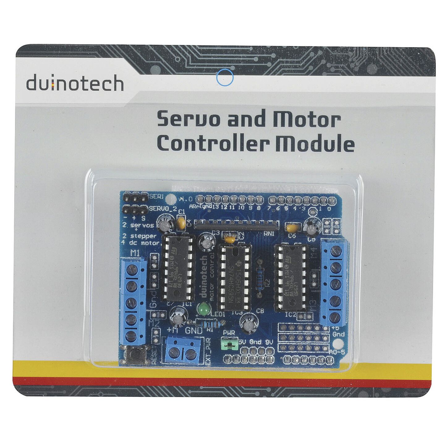 Duinotech Arduino Compatible Motor Servo Controller Module