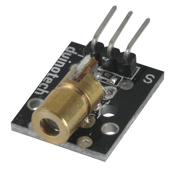 DuinoTech Arduino Compatible Red Laser Diode Module – 650nm Class 2