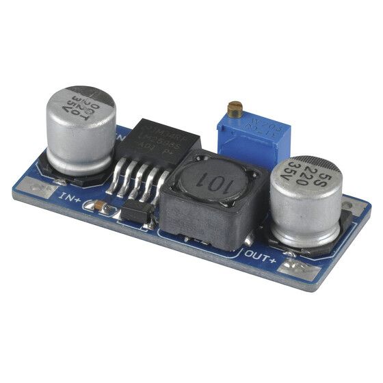 Jaycar Arduino Compatible DC Voltage Regulator Module – 4.5–35V Input, 3–34V Adjustable Output