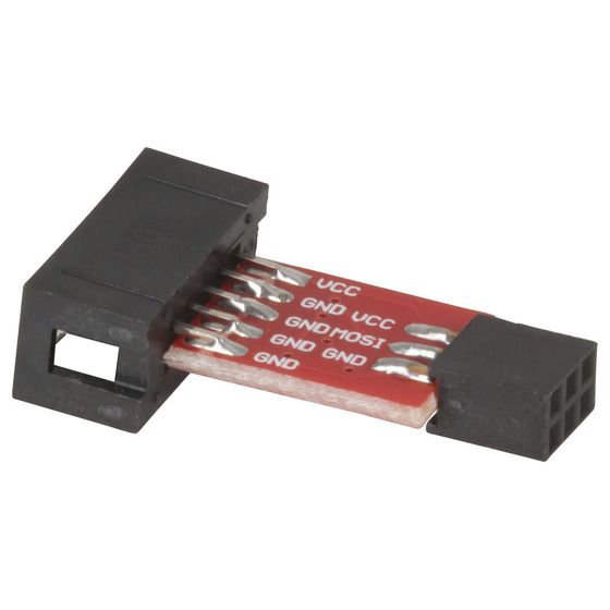 Arduino Compatible AVR ISP 10-Pin to 6-Pin Adaptor | JAYCAR