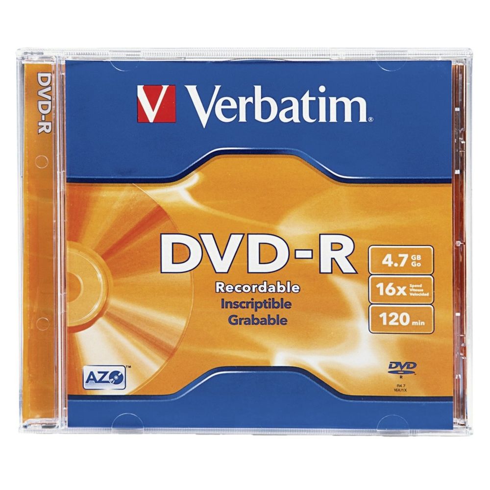 DVD-R 4.7GB 1Pk Jewel Case 16x | Jaycar Australia