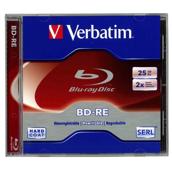 VERBATIM Blu-ray Disc 25GB Single 2x Rewritable (XC-4748)