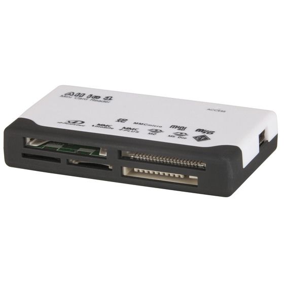 All-in-1 USB 2.0 Memory Card Reader – SD, CF, MS, XD (XC-4926)