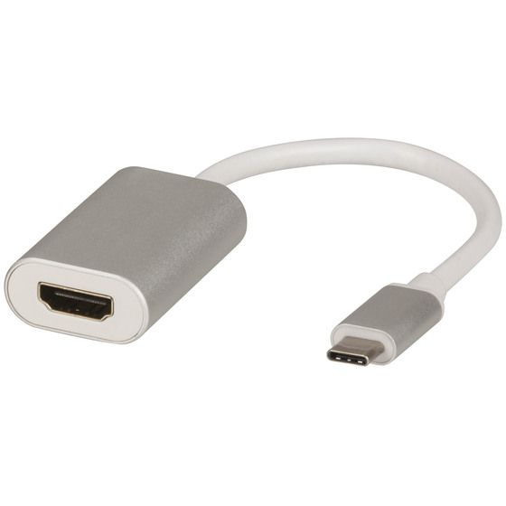 Jaycar USB-C to 4K HDMI Converter – 60Hz, Aluminium Housing, Plug & Play