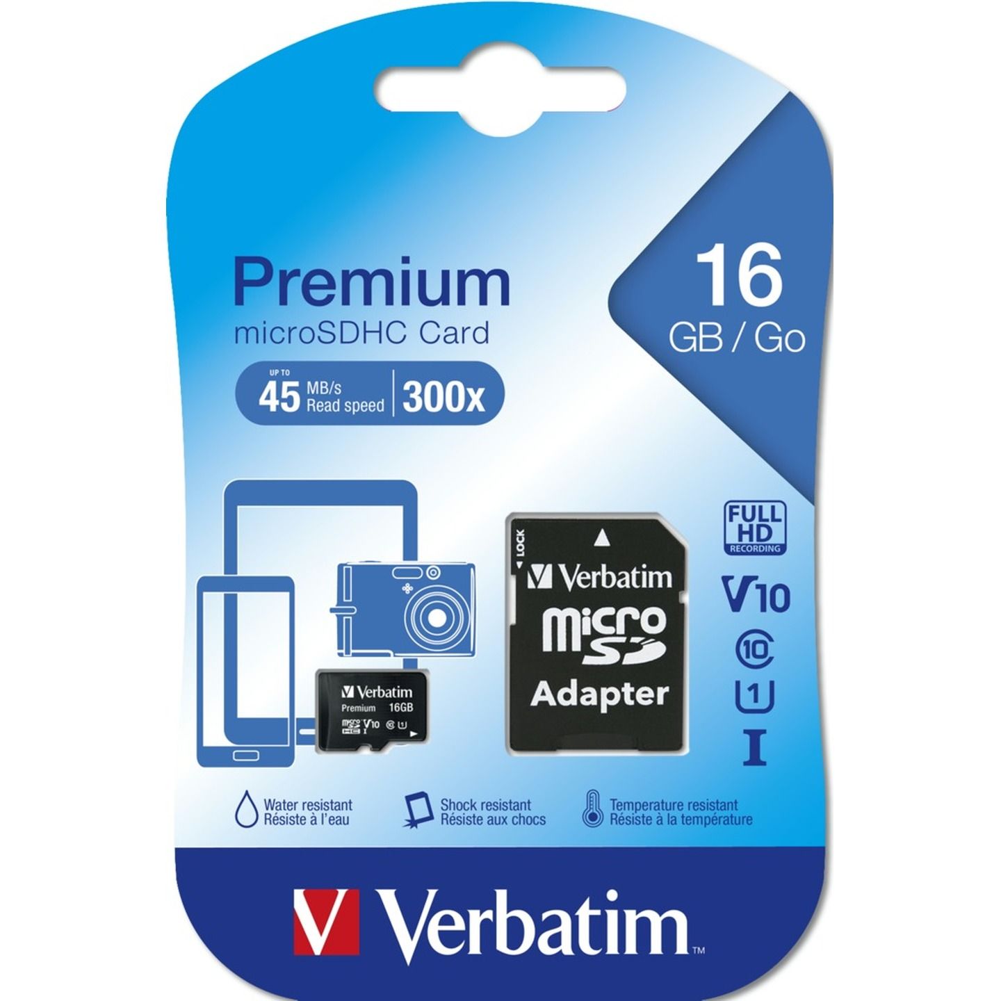 16GB Class 10 microSDHC Card