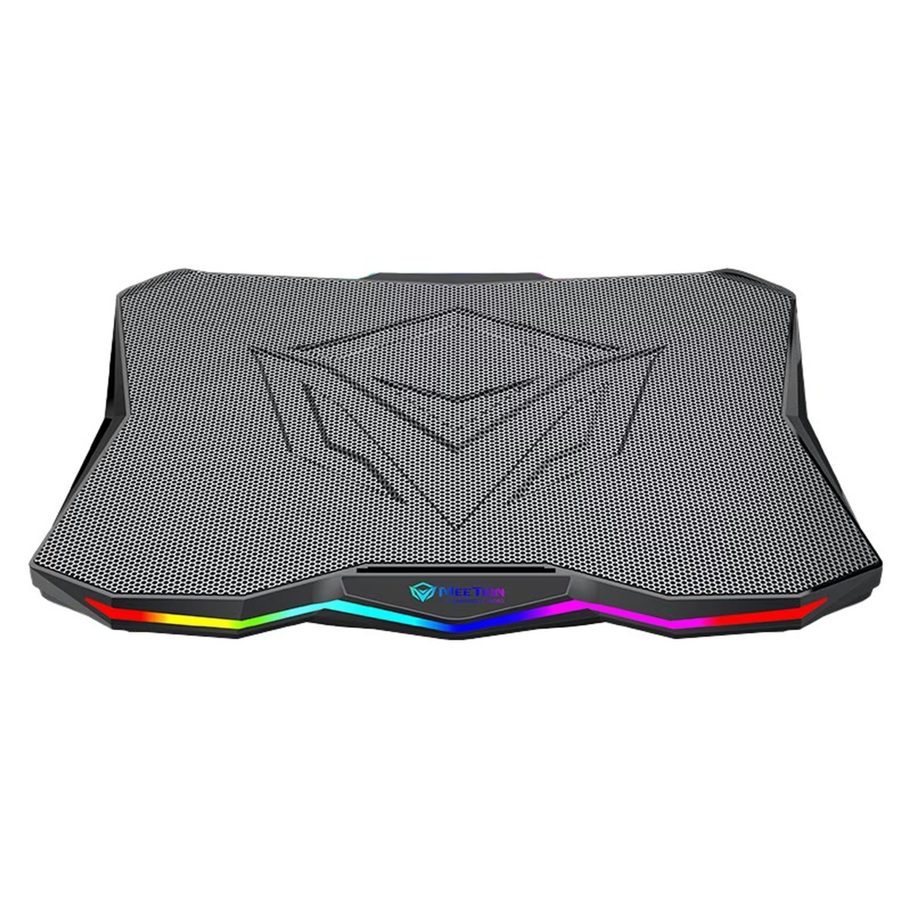 MEETION Gaming Cooling Pad RGB large fan suits 9-17 Notebooks 
