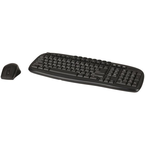 Nextech Wireless 2.4GHz Keyboard & Mouse Combo | QWERTY with Numeric Keypad | Windows & Mac
