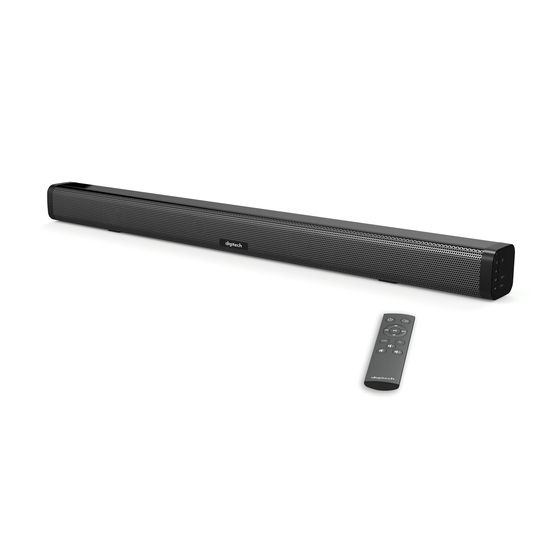 JAYCAR 2-Channel Soundbar Speaker – HDMI ARC, Optical, Bluetooth 5.0, 2x14W RMS