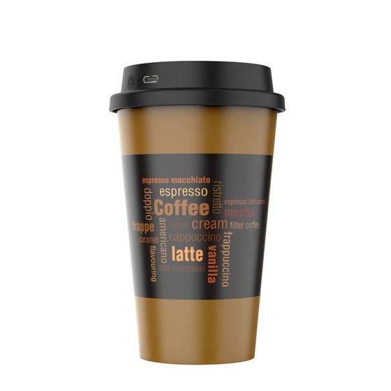 JAYCAR XC5260 Bluetooth 5.3 Coffee Cup Speaker – 3W Rechargeable Desk Speaker with USB-C Cable