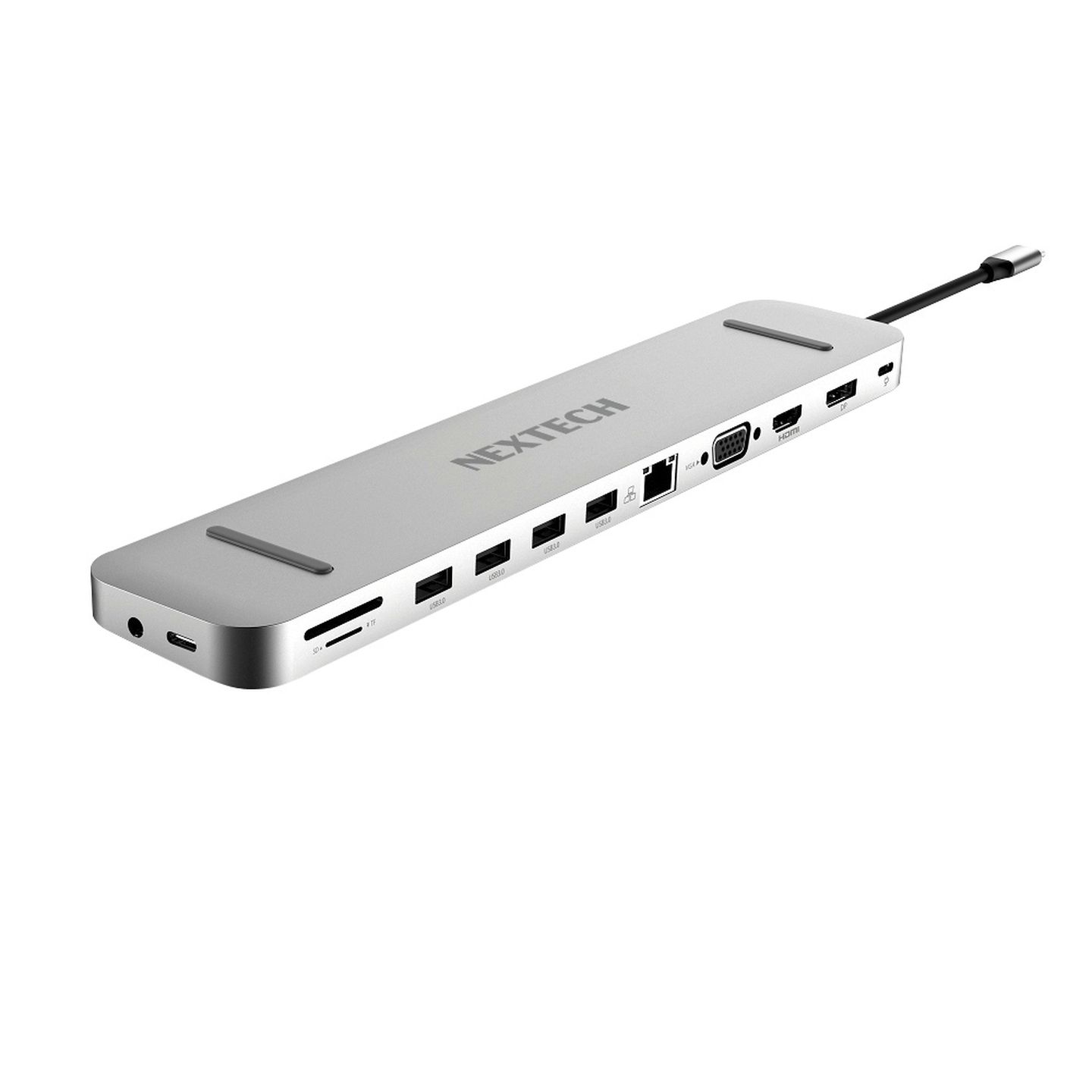 13 In 1 Multifunction USB Type C Hub With HDMI DISP VGA Network USB 