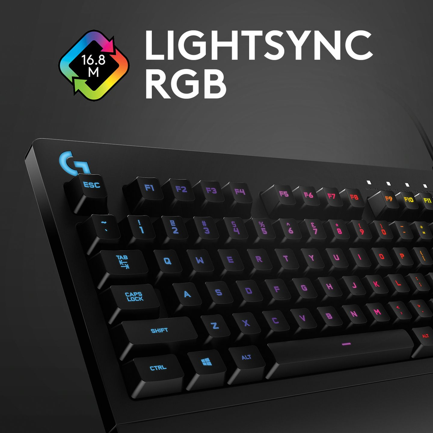 Logitech G213 Prodigy USB Gaming Keyboard with RGB Lights