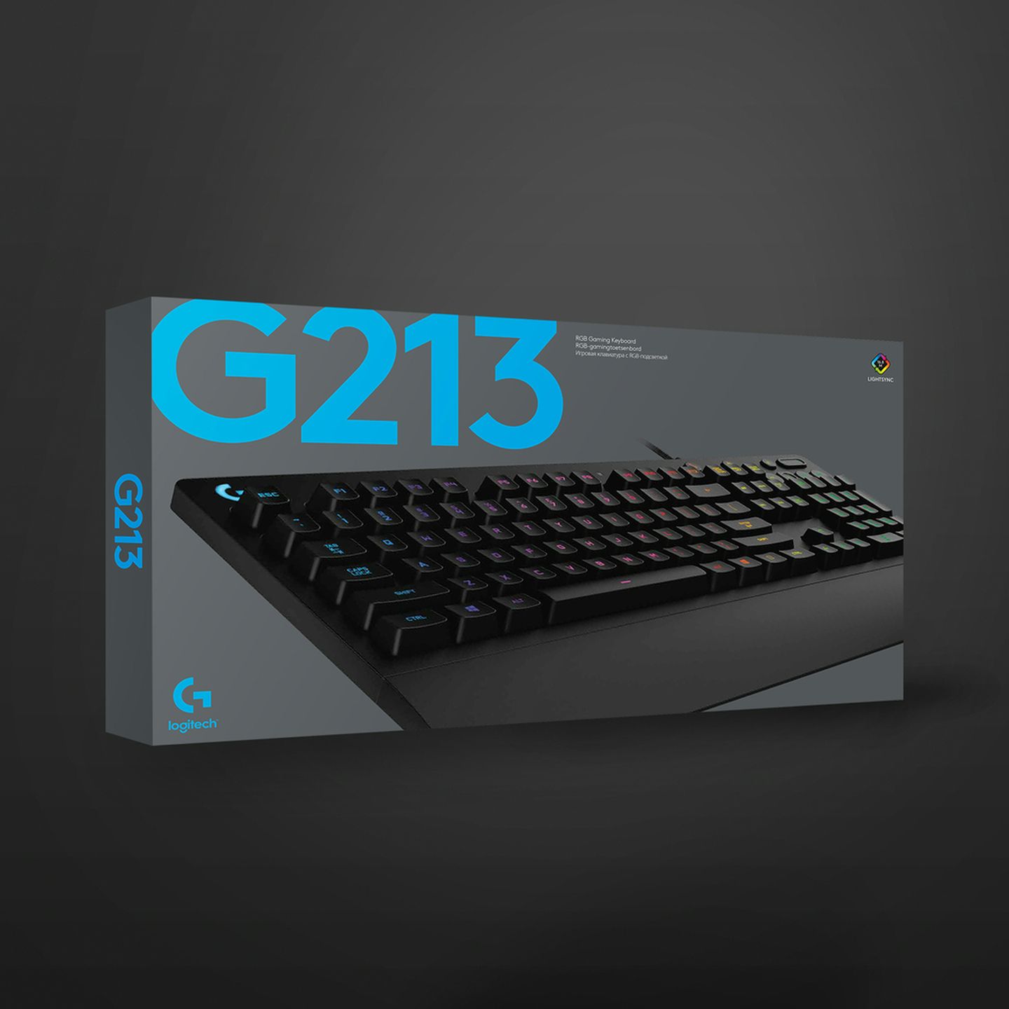 Logitech G213 Prodigy USB Gaming Keyboard with RGB Lights