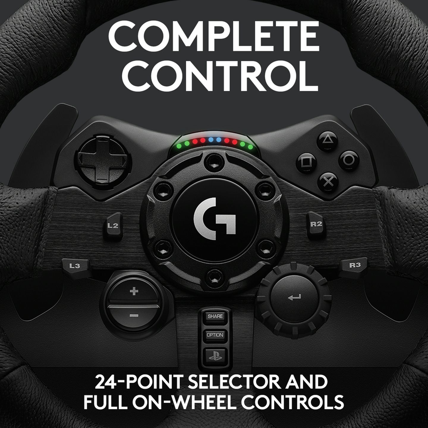 Logitech G923 Racing Wheel and Pedals for PS5 PS4 and PC