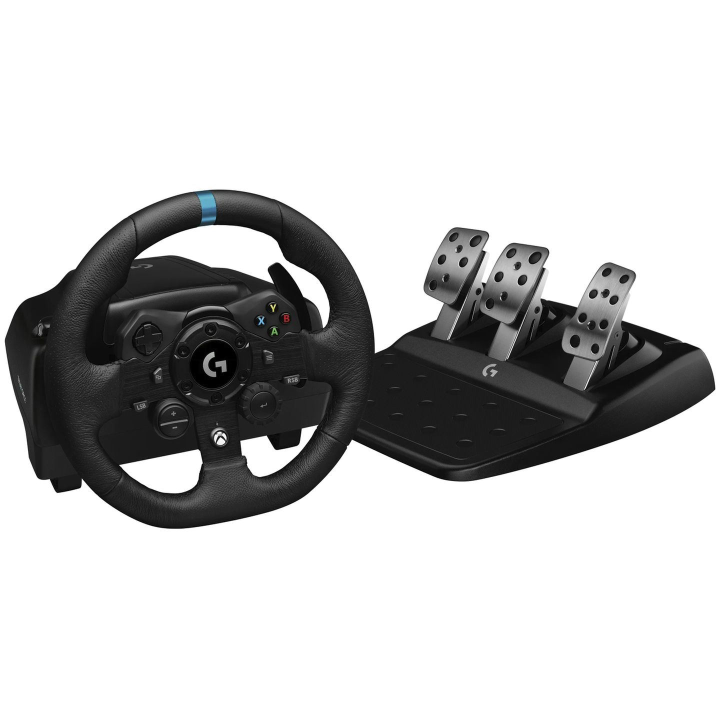 Logitech G923 Racing Wheel and Pedals for Xbox One and PC