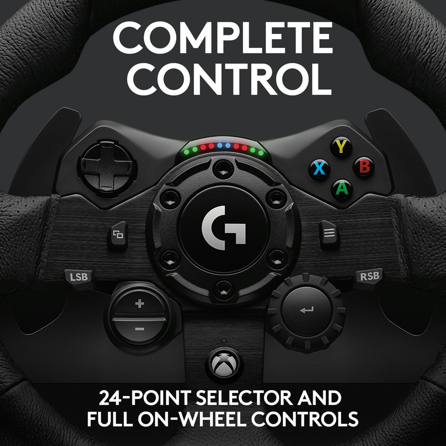 Logitech G923 Racing Wheel and Pedals for Xbox One and PC