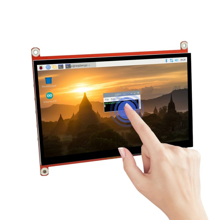 7in Screen 1024x600 HDMI 7in Screen with USB Capacitive Touch | Jaycar Australia