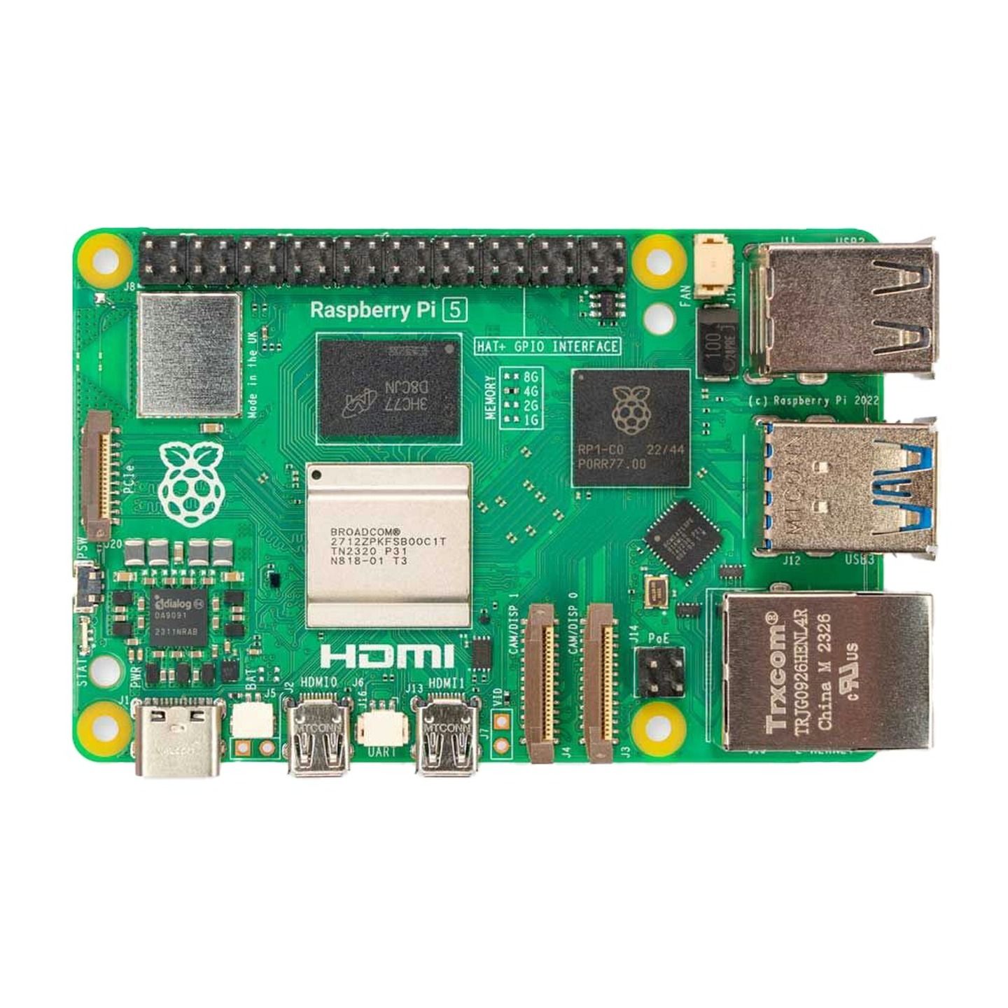 Raspberry Pi 5 Single Board Computer 4GB