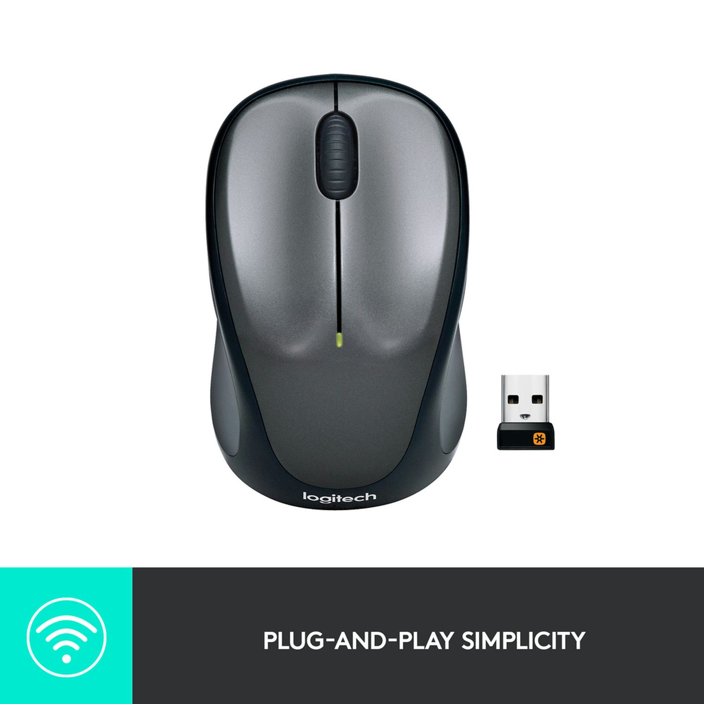 Logitech M235 Colt Glossy 2.4GHz Wireless Mouse