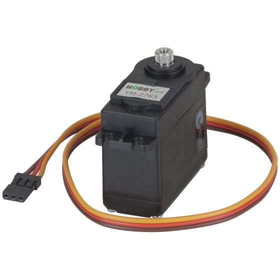 SERVO MOTOR - STANDARD 6 VOLT WITH METAL GEAR - 13KG