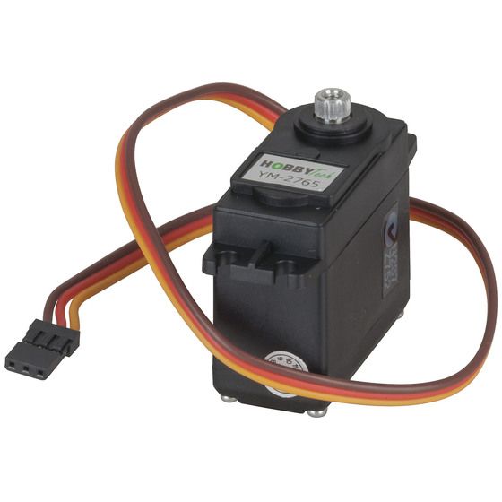 Jaycar 6V Metal Gear Servo Motor – 13kg/cm Torque, Dual Ball Bearing, Digital Control