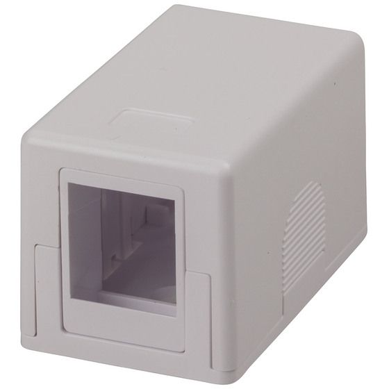SINGLE KEYSTONE SURFACE BOX