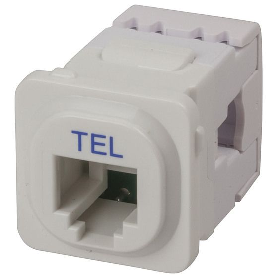 IDC RJ12 TELEPHONE WALL PLATE SOCKET