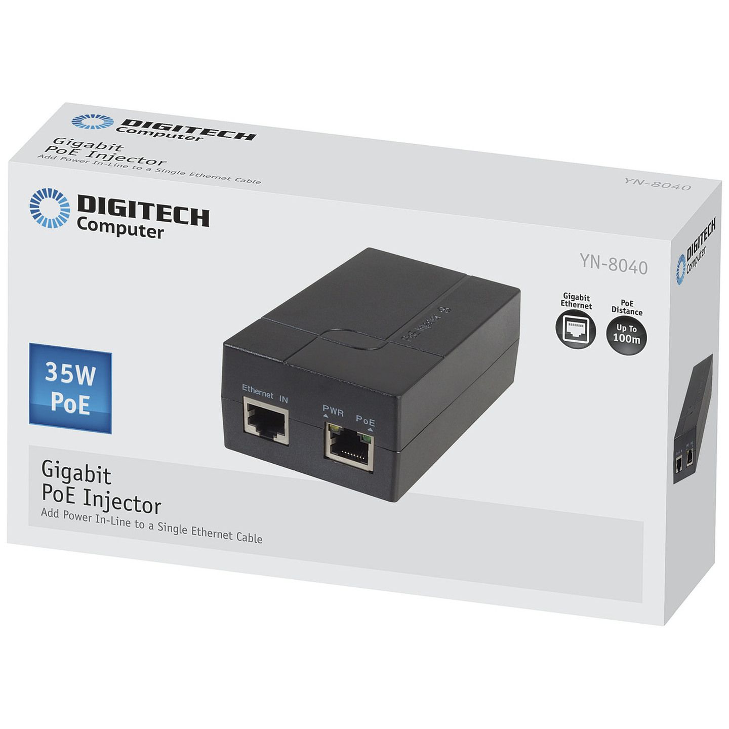 Gigabit PoE Injector