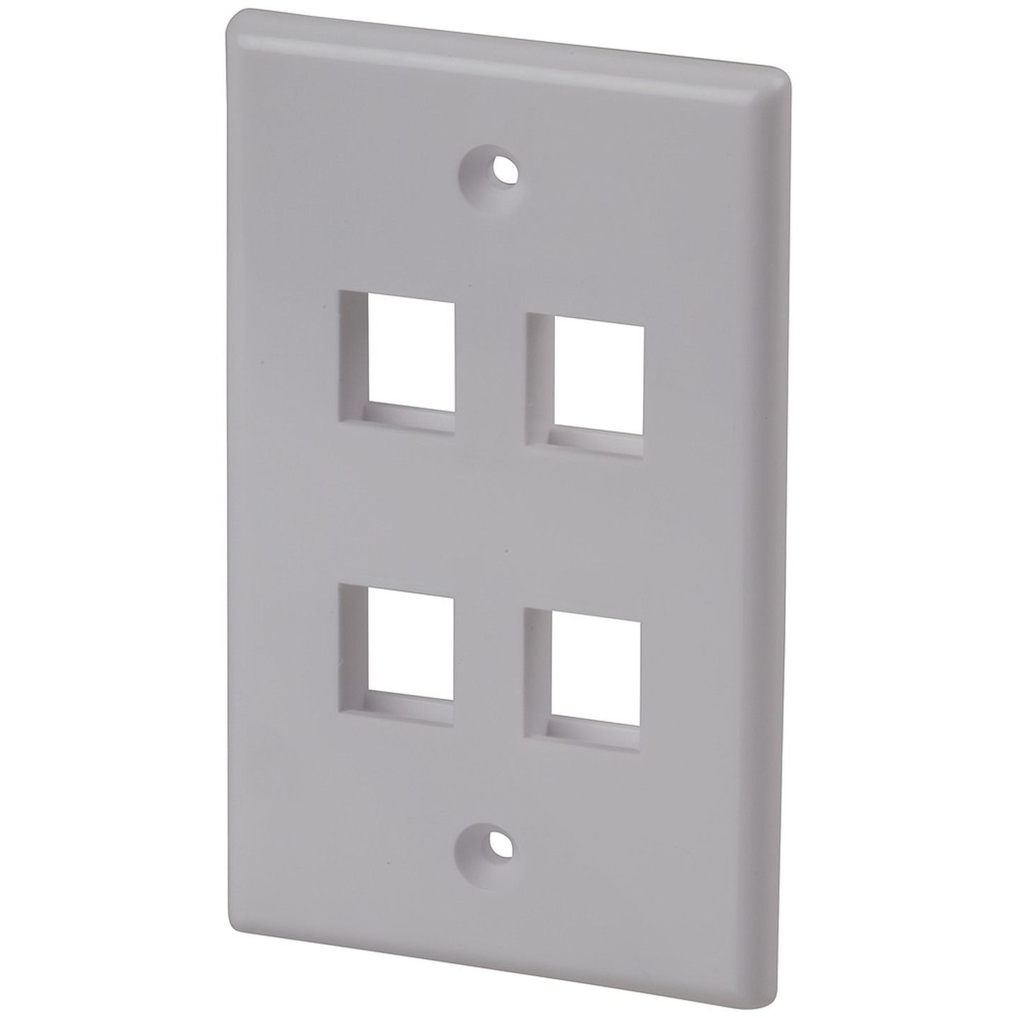 Keystone Wall Plate Quad