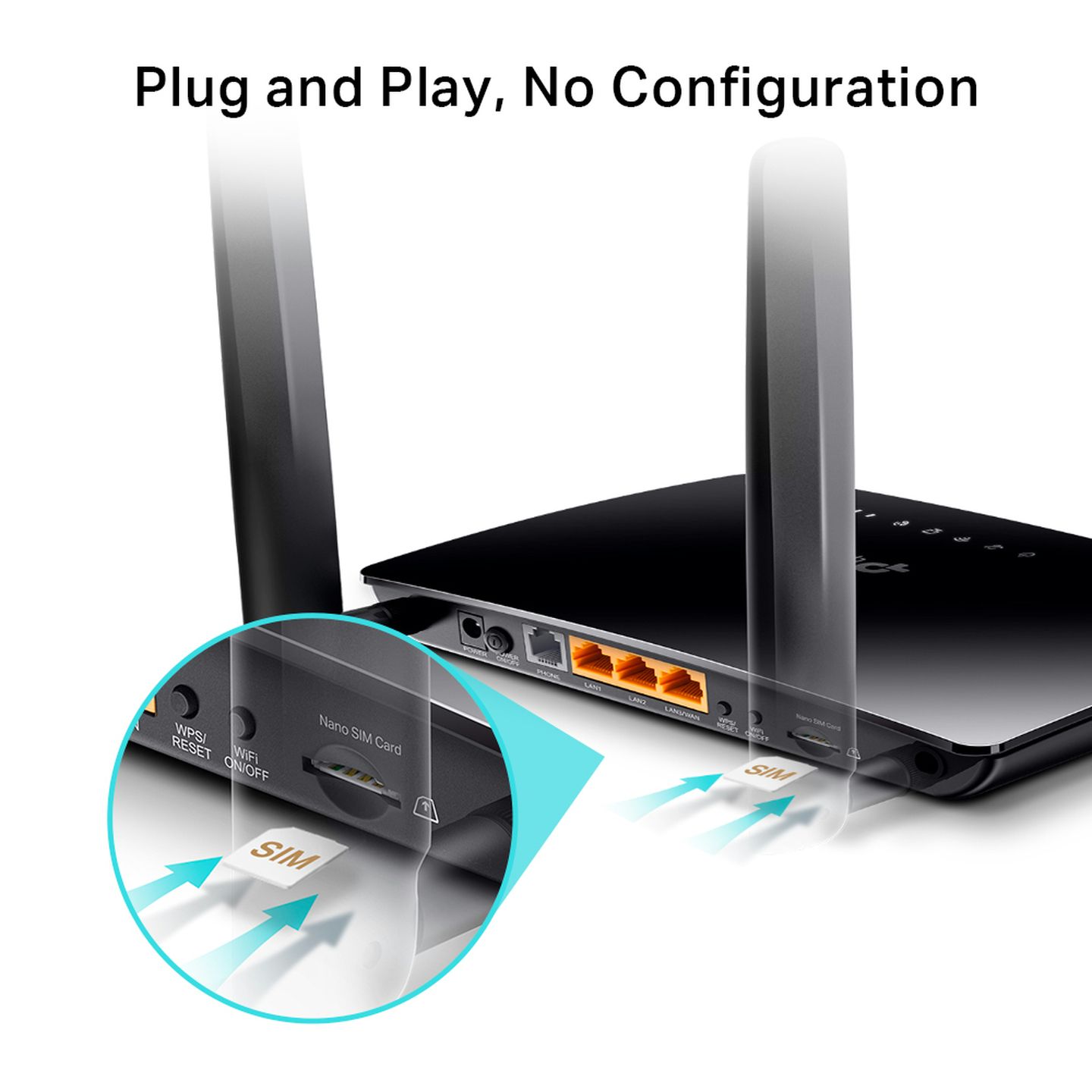 TP Link MR6500V Wireless 4G LTE Router