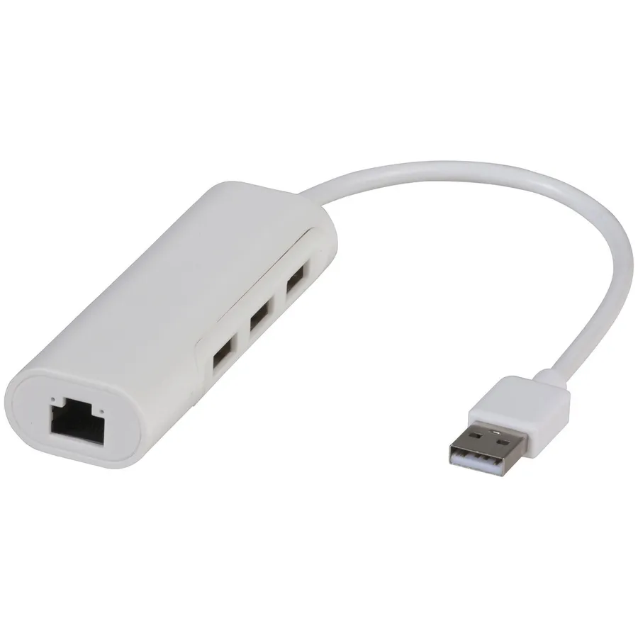 USB 2.0 to Adaptor with 3Port USB Hub Jaycar Australia