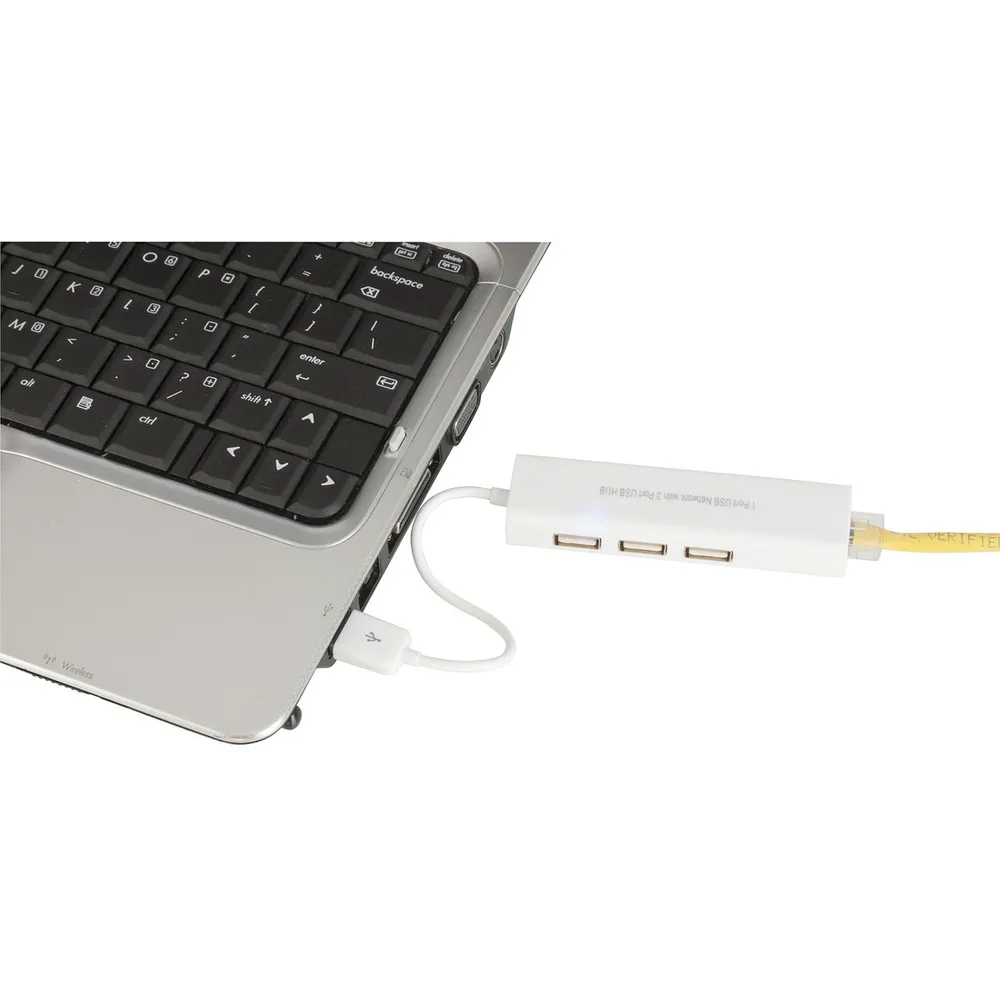 USB 2.0 to Adaptor with 3Port USB Hub Jaycar Australia
