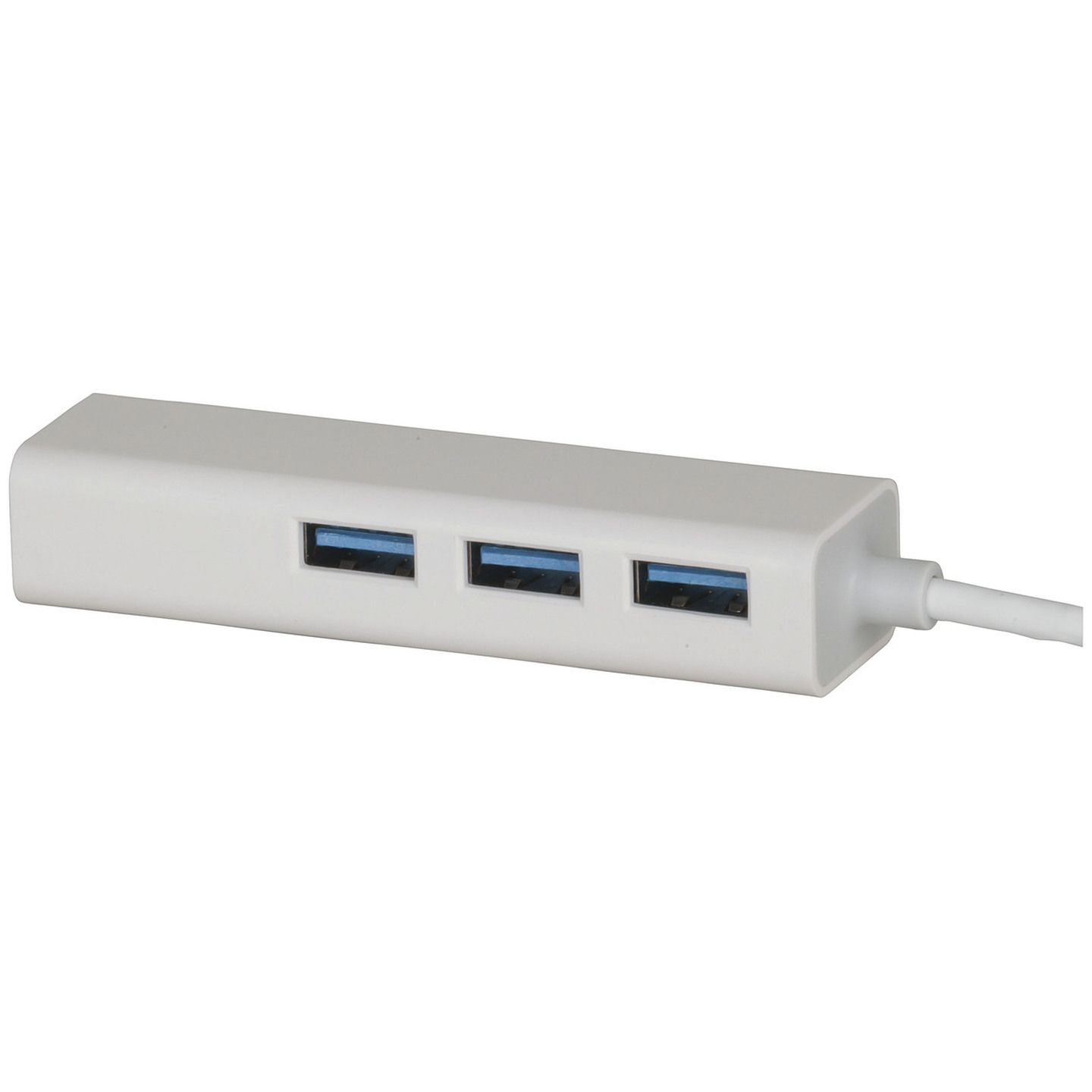 USB Type-C Gigabit Network Adaptor with 3 Port USB 3.0 Hub