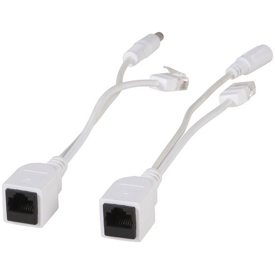 Jaycar PoE Passive Adaptor Kit | 5/12/24/48VDC | 15.4W Output