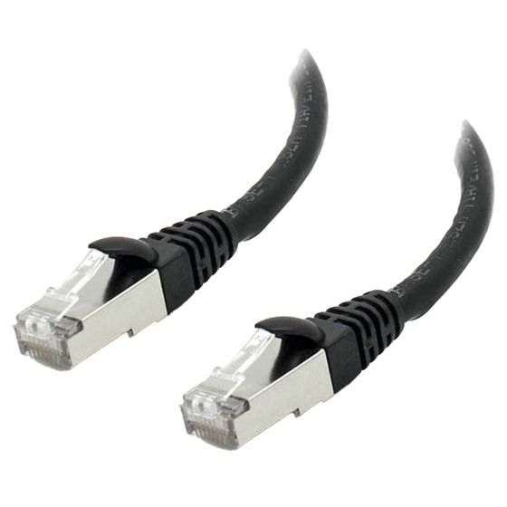 Jaycar Cat6a Crossover Cable 5m Black – RJ45, 10Gbps, 24 AWG Unshielded