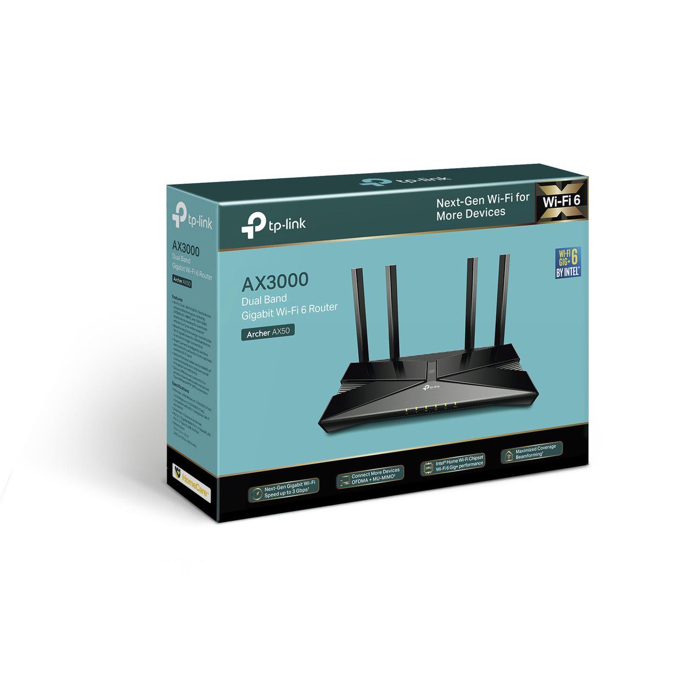 TP-Link AX3000 WiFi-6 Wireless Router AX50