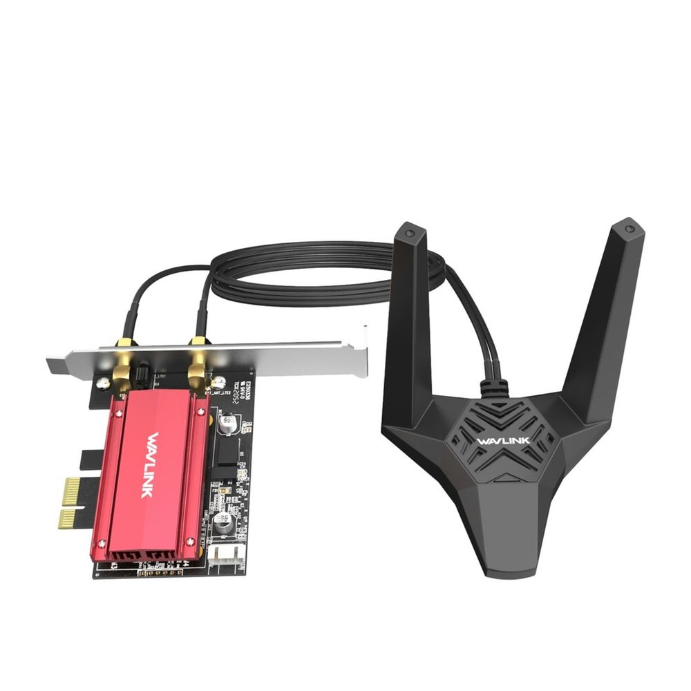 AX5400 WiFi 6E Tri-Band PCIe card with Bluetooth 5.3 Intel AX210 ...